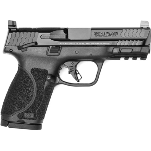 S&W M&P9 M2.0 COMP 10-SHOT 4" - OPTIC READY THUMB SAFETY BLK - Image 2