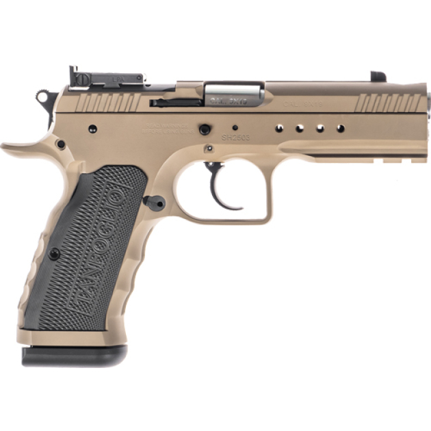 TANFOGLIO HEXAGON TACTICAL - 10MM 4.45" 15RD STEEL/ALUM GRP