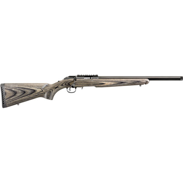 RUGER AMERICAN 17HMR 9-SHOT - 18" HVY BBL THREADED LAMINATE