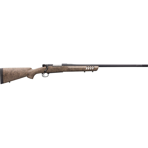 WINCHESTER MODEL 70 LONG RANGE - 22-250 24" TAN/BLK W/ MB