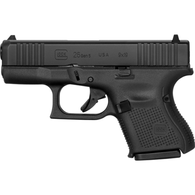GLOCK 26 9MM LUGER GEN-5 FS - 10-SHOT BLACK REBUILT
