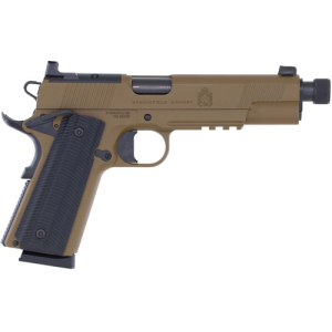 SPRINGFIELD 1911 OPERATOR AOS - 45 ACP 5" 8RD COYOTE THREADED