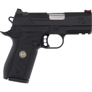 WILSON EDC X9 2.0 9MM 3.25" - LIGHT RAIL 15RD BLACK ARMOR