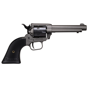 Heritage Mfg SRR22C4 Rough Rider  22 LR 6rd 4.75", Tungsten Gray Frame & Barrel, Black Satin Cylinder, Black Polymer Grips