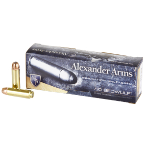 Alexander Arms AB350XTPBOX XTP  50Beowulf 350gr Hornady XTP Hollow Point 20 Per Box/10 Case