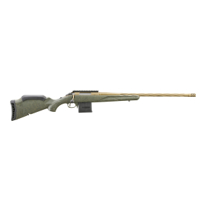 RUGER AMERICAN G2 PRED RFL 6.5CM 22" T.B. SPIRAL BBL, GRN SPLTR,BRNT BRNZ 3RD