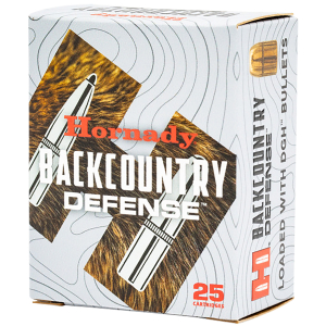 Hornady 90608 Back Country  357Mag 165gr 25 Per Box/10 Case