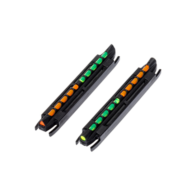 HIVIZ 2IN1 MAG SG GRN/ORG .218-.328
