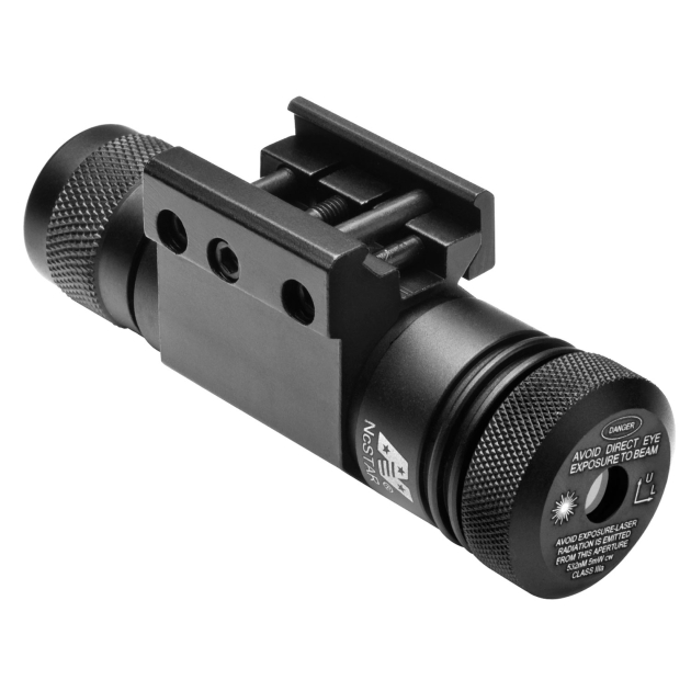 NcStar APRLSG Green Laser with Weaver Style Mount  Black Anodized
