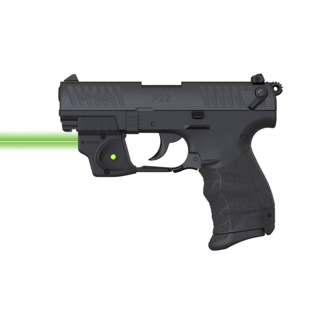 Viridian 9120097  E-Series Fits Walther P22 Green Laser Black Polymer Rail Mount Mount