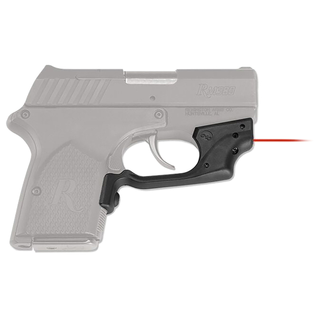 Crimson Trace 0145501 Laserguard  Remington RM380, Red Laser Black Polymer