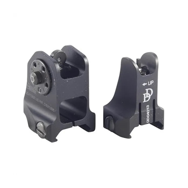 DANIEL DEFENSE FRONT/REAR SIGHT COMBO GREY  #