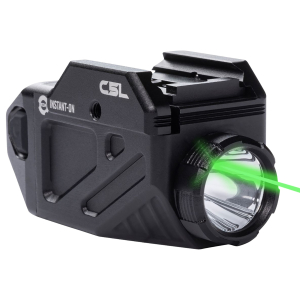 Viridian 9300027 C5L with SAFECharge C Series Black 650 Lumens White/Green Laser Glock/Sig Sauer/Smith & Wesson