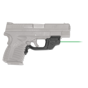 Crimson Trace 0147201 Laserguard  Fits Springfield XD-S, Green Laser Black Polymer