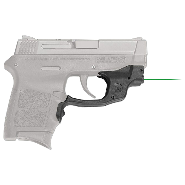 Crimson Trace 0143901 Laserguard  Fits S&W M&P Bodyguard .380, Green Laser Black Polymer
