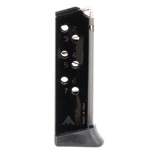 Mec-Gar MGPPKS32FRB Standard  7rd Detachable w/Finger Rest 32 ACP Fits Walther PPK Blued Carbon Steel