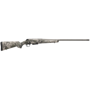 Winchester Repeating Arms 535800299 XPR Extreme 308 Win 3+1 24" Tungsten Cerakote Fluted Threaded Barrel & Drilled & Tapped Steel Receiver, Fixed TrueTimber VSX Synthetic Stock