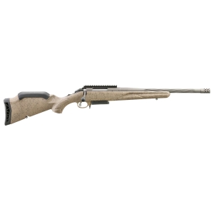RUGER AMERICAN G2 RANCH 6.5 CM 16.1" SPIRAL FLTD T.B. FDE SPLTR 3RD