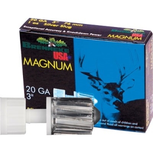 BRENNEKE USA CLASSIC MAGNUM - 20GA 3" 1OZ SLUG 5RD 50BX/CS