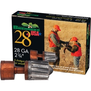 BRENNEKE USA 28GA 2.75" 5/8OZ - SLUG 5RD 50BX/CS