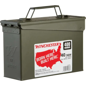 40CAL 165GR FMJ AMMO CAN 400RDS