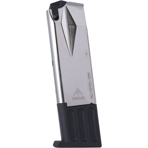 MEC-GAR MAGAZINE RUGER P85/89/ - 93/94/95/PC9 9MM 10RD NICKEL