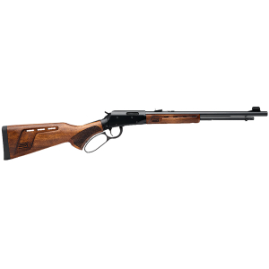 Savage Arms 46120 Revel Deluxe Full Size 22 WMR 9+1 18" Black Satin Threaded Barrel, Black Cerakote Drilled & Tapped Aluminum Receiver, Satin Walnut Fixed Stock, Right Hand