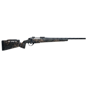 Seekins Precision 0011710261-F Havak PH3 7mm PRC 22" Black Fluted Threaded Barrel, Black Picatinny Rail Steel Receiver, Adj Cheek Riser Woodland Shadow Synthetic Stock