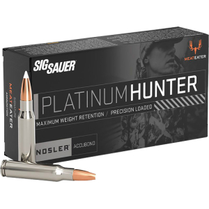 SIG AMMO 7MM RM 160GR PLANTINU - HUNTER ACCUBOND 20RD 10BX/CS