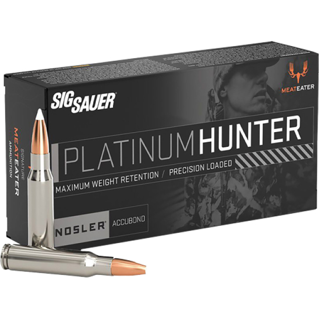 SIG AMMO 7MM RM 160GR PLANTINU - HUNTER ACCUBOND 20RD 10BX/CS