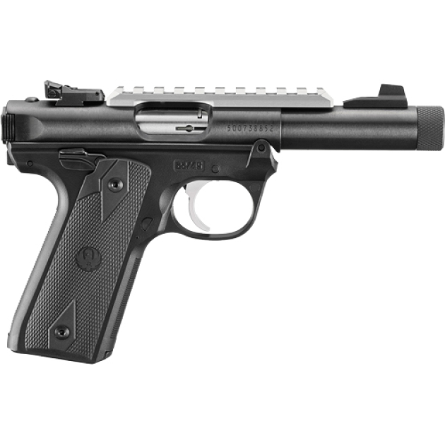 RUGER MARK IV 22/45 22LR - 4.40" BULL BLACK PLASTIC