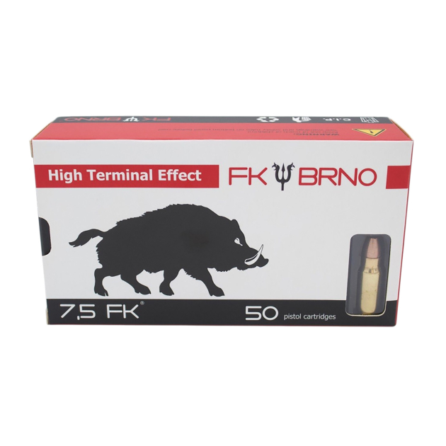 Italian Firearms Group TMTAMMOF5   7.5FK 95gr Hollow Point 50 Per Box/12 Case