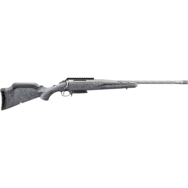 RUGER AMERICAN GENII 30-06 SPR - 20" GRAY GRAY SPLATTER SYN