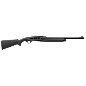 Retay USA GORSLBLK24 Gordion  Slug 12 Gauge 3" 4+1 24" Black Vent Rib Barrel, Stainless Aluminum Receiver, Fixed w/Pistol Grip Black Synthetic Stock