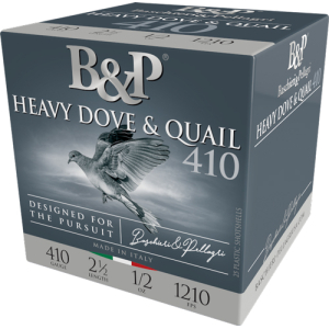 B&P 410 2.5" 1/2OZ #7.5 - 1210FPS 250RD CASE LOT