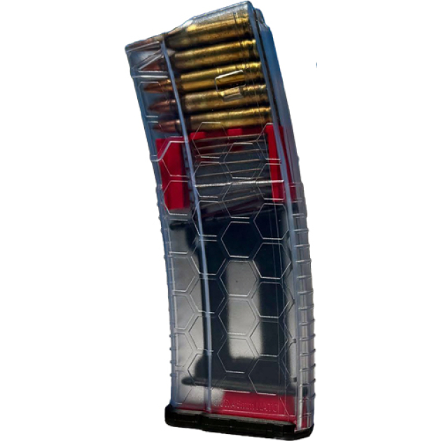 HEXMAG MAGAZINE AR-15 5.56X45 - 30RD CLEAR HEXVIEW SERIES 2