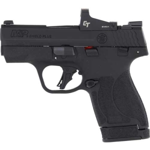 S&W M&P9 SHIELD PLUS BUNDLE - CT OPTIC NIGHT SIGHT 13/10 MAG - Image 2