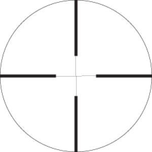 GPO SCOPE PASSION 3X 3-9X42 - PLEX 1" W/CUSTOM TURRET RINGS - Image 2
