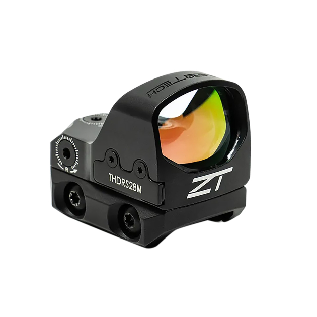 Zero Tech Optics THDRS28ML  Thrive HD Black 1x 28mm x 20mm