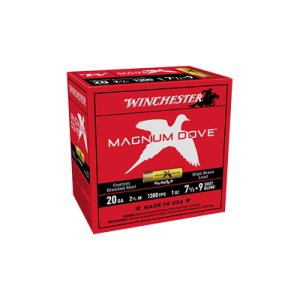 WIN MGNM DOVE 20GA 2.75" #7.5 25/250