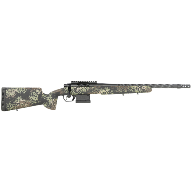 Horizon Firearms RF099L221814T24 Core Bandit Sports South Exclusive 22 Creedmoor 5+1 18" Fluted Threaded Barrel, Stainless Steel Receiver, Iota EKO Carbon Fiber Stock