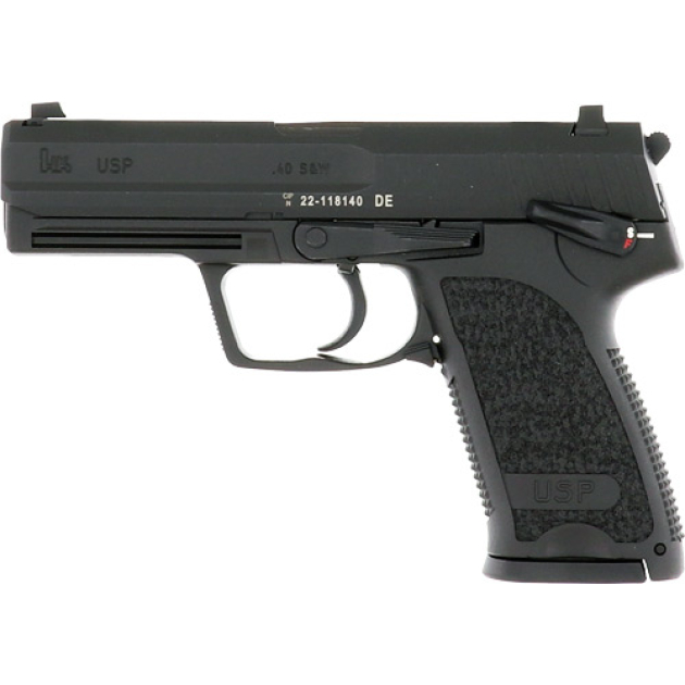HK USP40 V1 DA/SA 40SW - 4.25" BBL 2-10RD BLACK