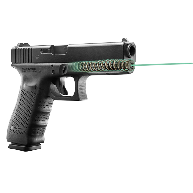 LaserMax LMSG417G Green Guide Rod Laser for Glock  17/34 Gen 4 Black