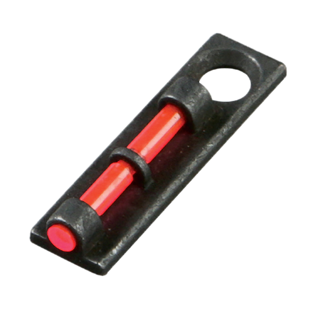 HiViz FL2005R Flame Bead Replacement Front Sight  Black | Red Fiber Optic Front Sight Universal Threads