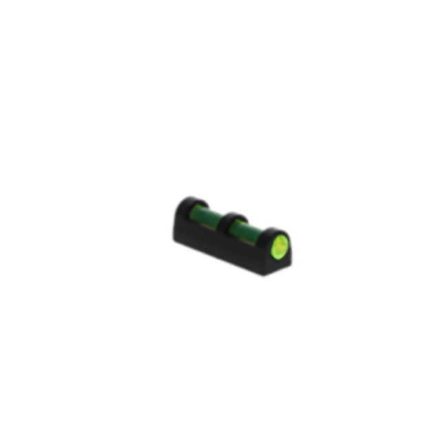 Truglo TG947UG Long Bead Universal Metal Shotgun w/Vent & 6-48 Base Rib Fiber Optic Green Black