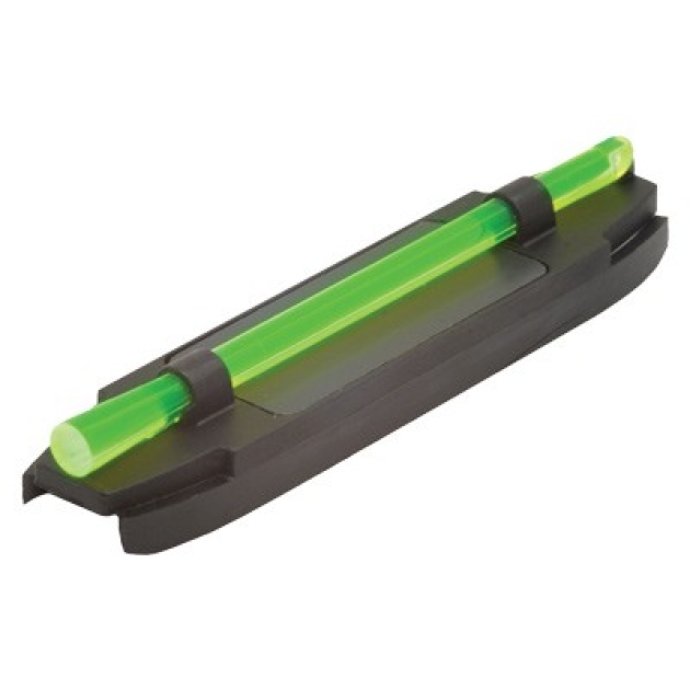 HIVIZ SHOTGUN FRONT SIGHT - MAGNETIC RIB .328-.437" GREEN