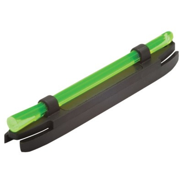 HIVIZ SHOTGUN FRONT SIGHT - MAGNETIC RIB .171-.265" GREEN