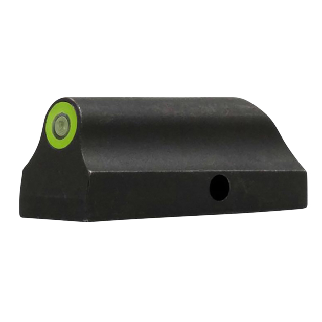 XS Sights RP0013N4G Standard Dot Revolver Front Sight- Ruger  Black | Green Tritium Green Outline Front Sight