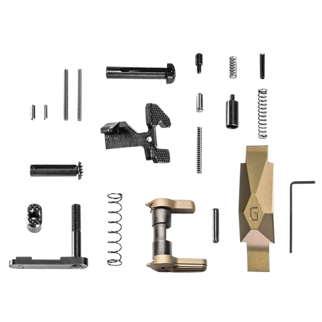 Geissele Automatics  Ultra Duty Lower Parts Kit DDC, Ambi Safety, Oversized Bolt Release/Catch for AR-15