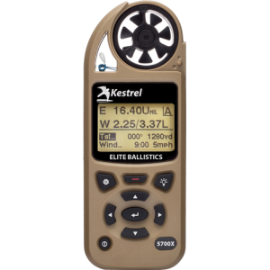 KESTREL 5700X ELITE W/ APPLIED - BALLISTICS DESERT TAN